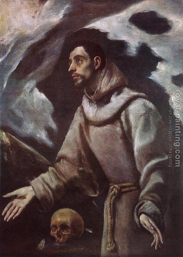 El Greco : The Ecstasy of St Francis